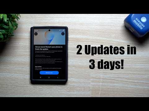 Galaxy Z Fold8 - Two Updates in 3 Days! Unexpected: 90 Vulnerabilities?