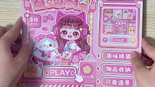 ✨ Cute Girl Pink Kawaii Sticker Book ASMR screenshot 3