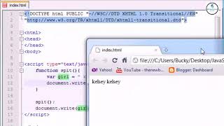 JavaScript Tutorial - 11 for Beginners - Global & Local Variables