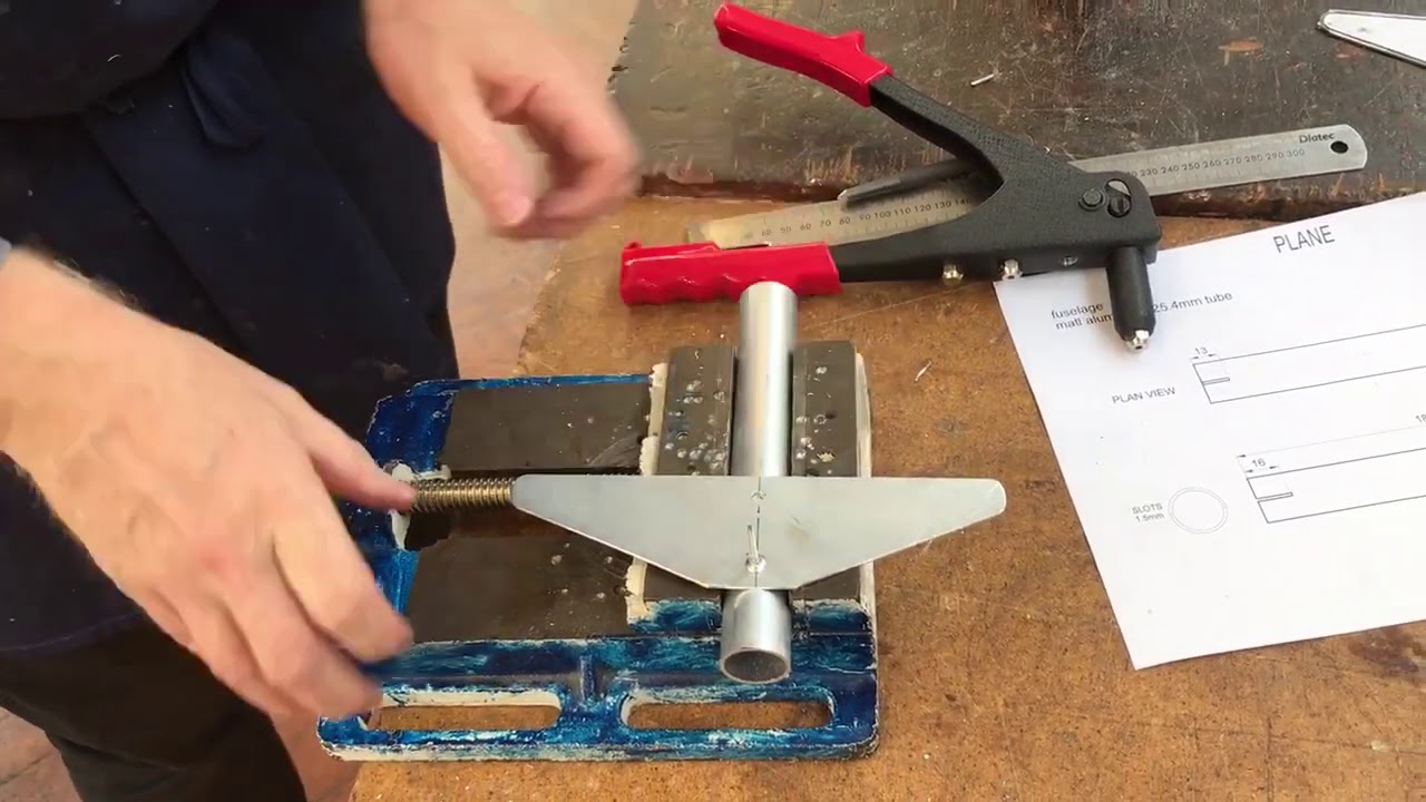 Wing Riveting Riveting on wing - YouTube