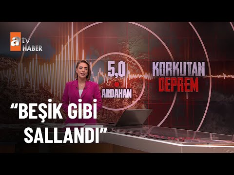 Ardahan'da 5 büyüklüğünde deprem! - atv Haber 28 Eylül 2022