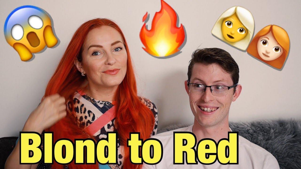 I Dyed My Hair Red WHAt OMG YouTube