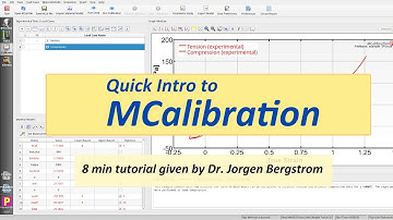 Intro to MCalibration