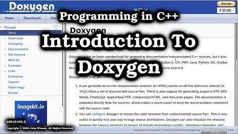 Introduction to Doxygen