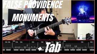 MONUMENTS - FALES PROVIDENCE l Guitar Cover + TAB Screen