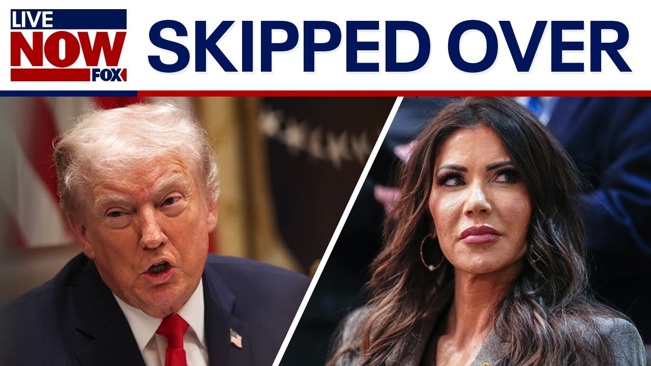 Kristi Noem skipped over during Trump Cabinet meeting