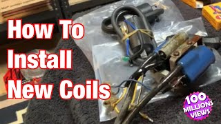 Install New Coils on a Honda CB350 CL350 Vintage Motorcycle