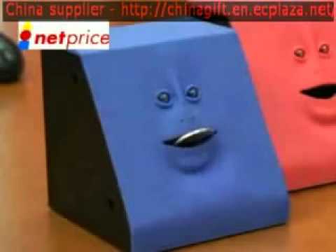 Weirdest Piggy Bank Ever - the Face Bank - SCARY! Weirdest Piggy Bank Ever - the Face Bank - SCARY!