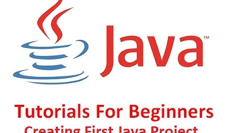 Creating First Java Project in Eclipse