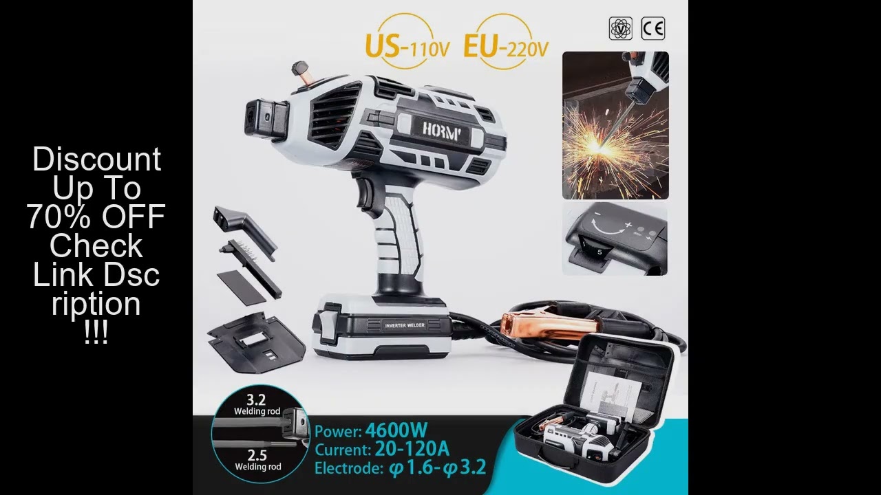 4600W Electric Welding Machine Handheld Mini Home Welder Tool Inverter Portable Manual Welding House