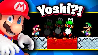 Mario, but Sacrifice YOSHI to WIN!
