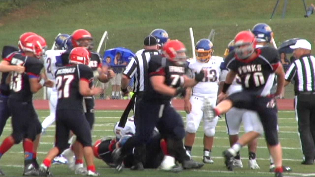 4th & Goal Game of the Week: Week 2 - M-E @ Chenanago Forks - YouTube
