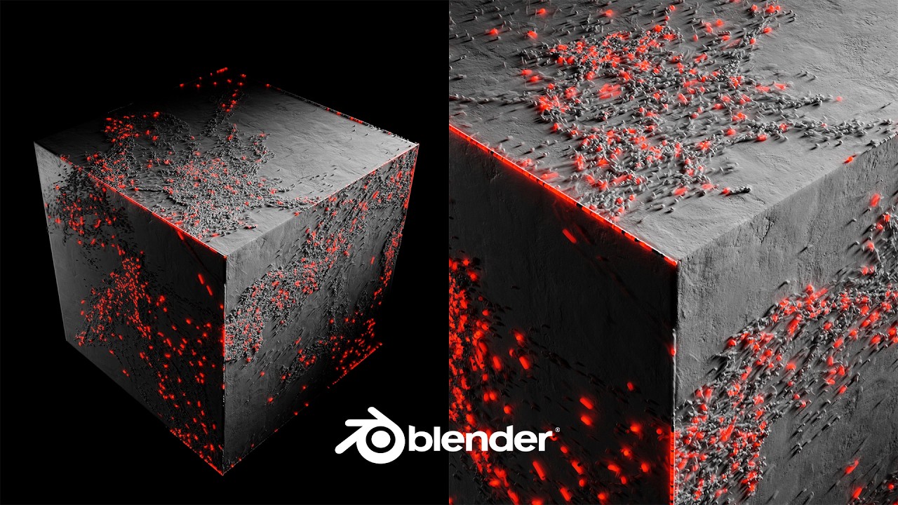 Powerful Particle Flow Animation in Blender 5.0