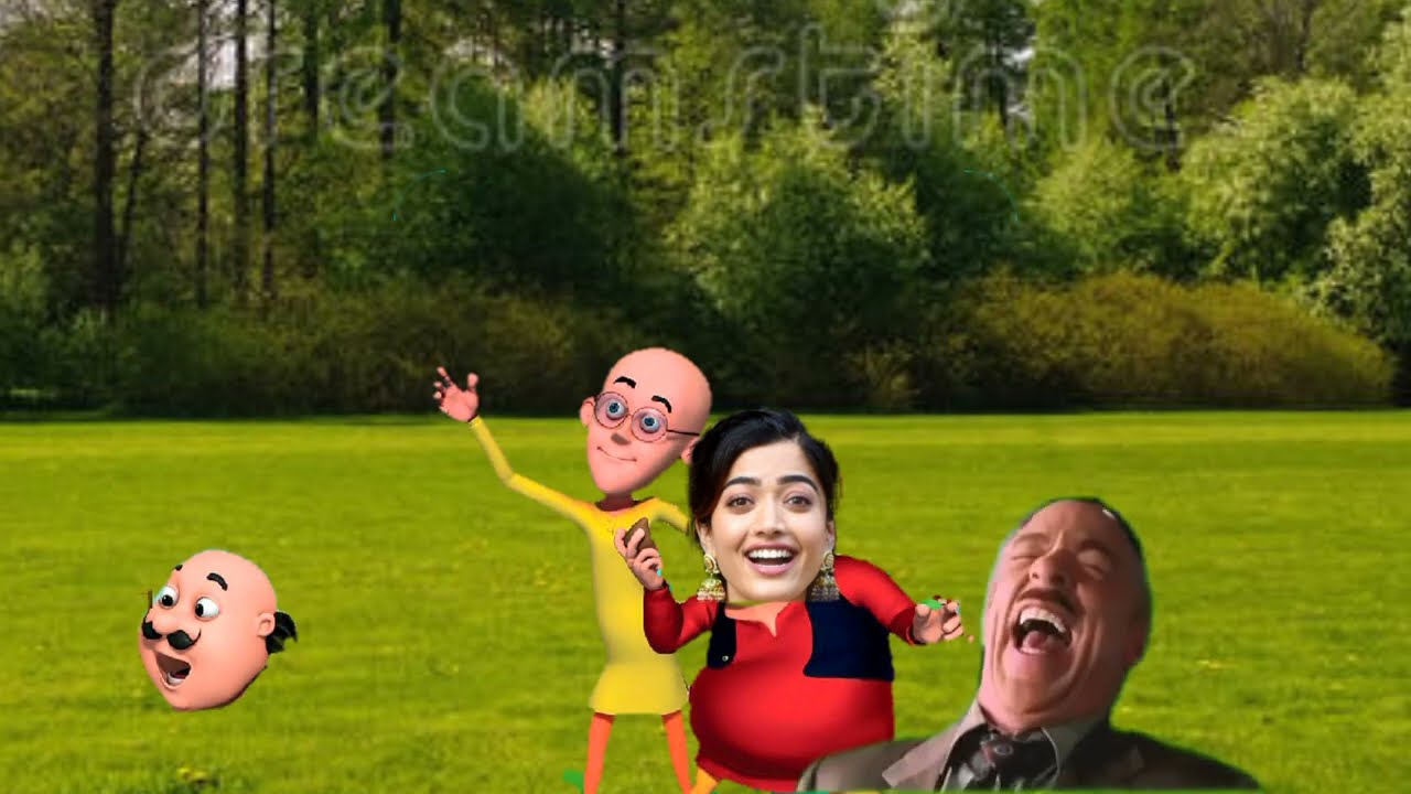 Motu Patlu vs pushpa Raj / wrong head puzzle solw game 