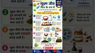 सूक्ष्म जीव मित्र के रूप में | Class 8 Science Chapter Microorganisms
