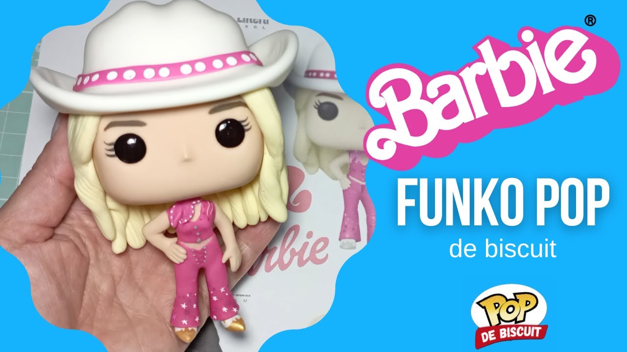 BARBIE FUNKO POP feita de biscuit