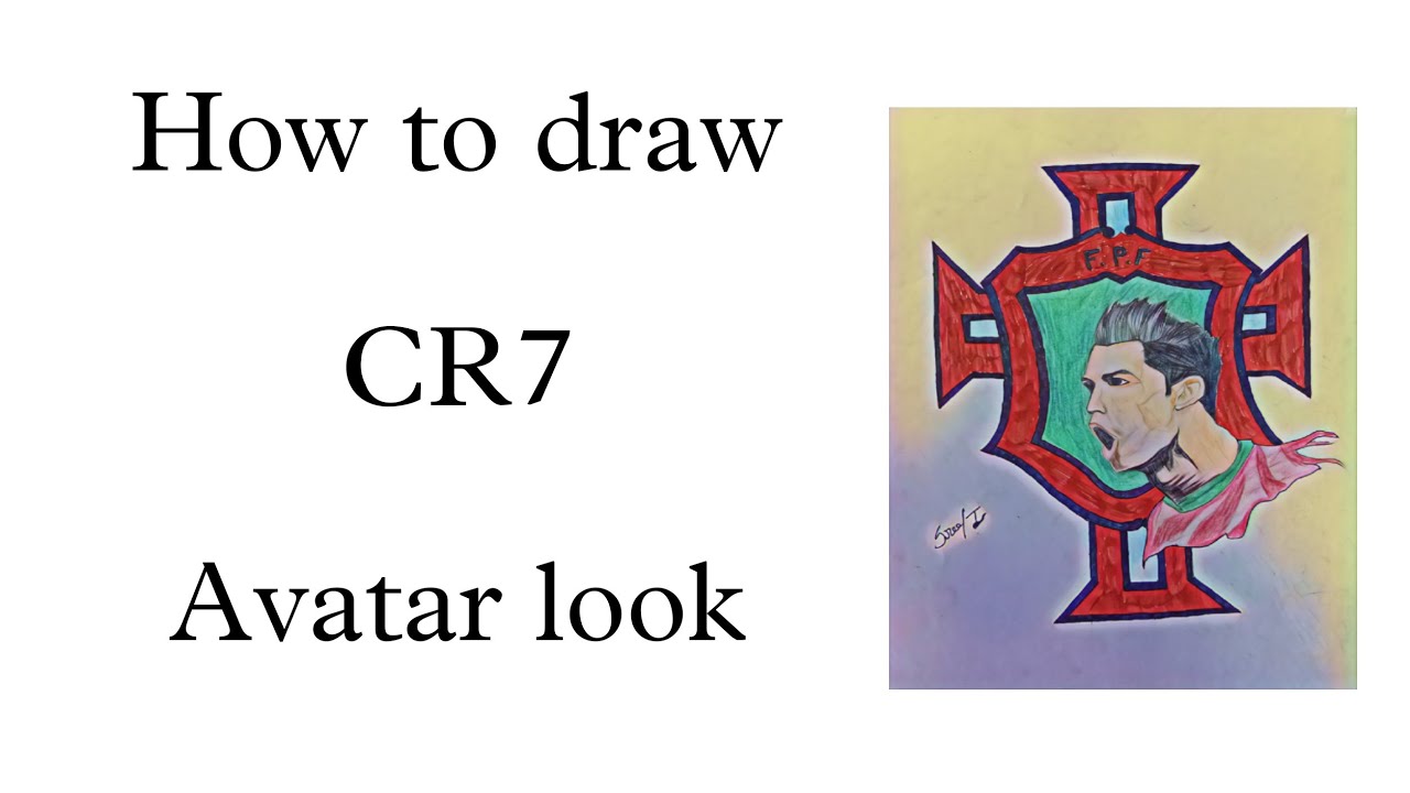 Drawing cristiano Ronaldo || Drawing colour pencil Cristiano Ronaldo