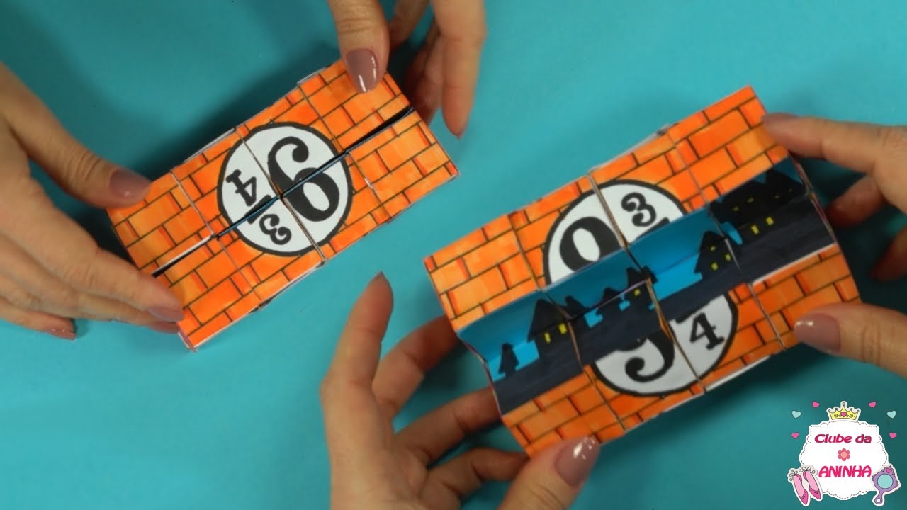 TUTORIAL DIY Cubo infinito Harry Potter - Infinity cube of paper