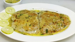 Grilled Fish with Lemon Butter Sauce | Pan Fry Fish | Easy Cooking | Healthy Cooking | Chef Ashok screenshot 3