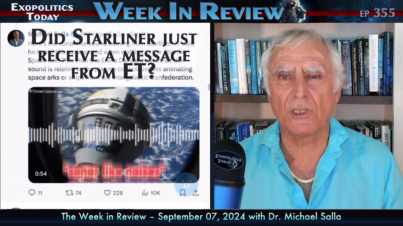 Outline Video Did Starliner just receive a message from ET?