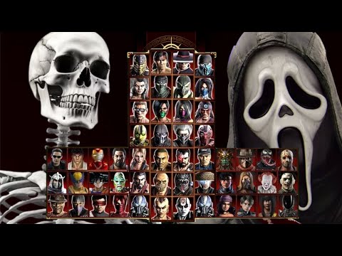 видео: Mortal Kombat 9 - SKELETON & GHOSTFACE - Expert Tag Ladder - Gameplay @(1080p) - 60ᶠᵖˢ ✔