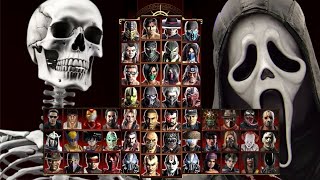 Mortal Kombat 9  SKELETON & GHOSTFACE  Expert Tag Ladder  Gameplay @(1080p)  60ᶠᵖˢ ✔