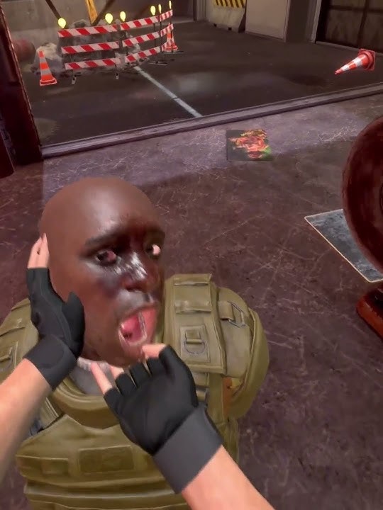 THIS IS TOO INTENSE FOR VR #vr #brutal #gaming #quest3 #vrgaming
