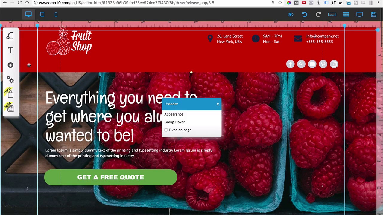 Builderall Site Content and Contact Form - Build a Website From Scratch in Minutes