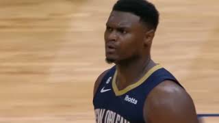 Zion Williamson plays but they get increasingly more bully