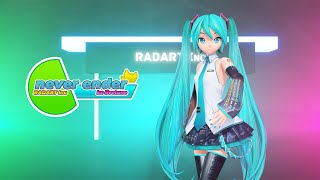 「4K 60 fps」 never ender feat. Hatsune Miku / livetune | MikuMikuDance (MMD)