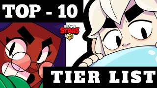 Top -10 Tier List Brawl Stars 2023 | Brawl Stars