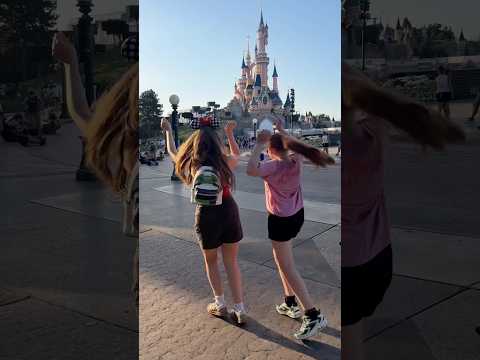 Taking our niece to Disneyland for the first time ever! 🥹 #shorts