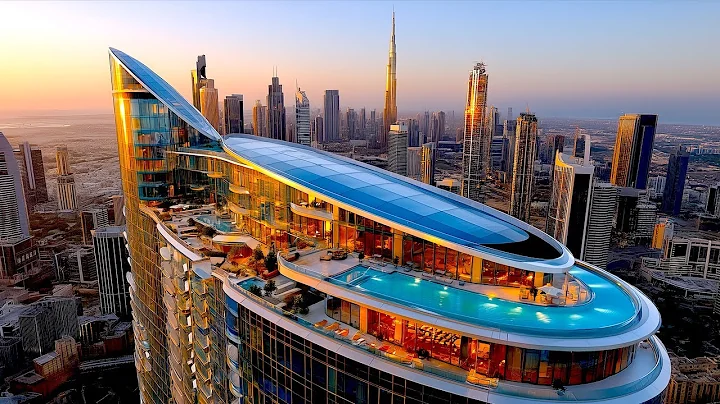 The Ultimate Dubai Penthouse Tour – Infinity Pool, Spa, Skyline Views