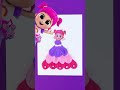Messy Pink Princess Play-Doh Party Dress! 🥻 Fashion Craft For #kids With Emmie #shorts