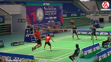 Badminton Highlights | Tuấn Đức/ Hồng Nam (HN) gặp Hưng/ Đức (BN) Bật max volume lên để cảm nhận
