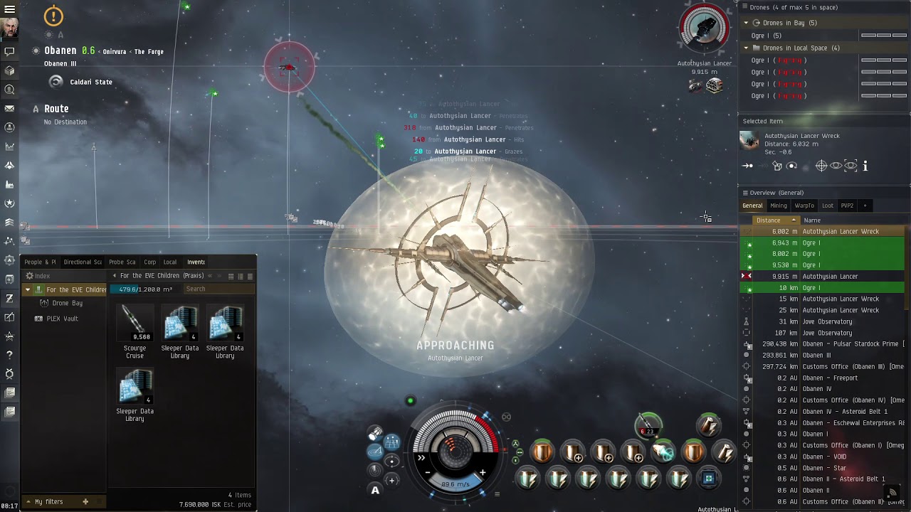Autothysian lancer eve online