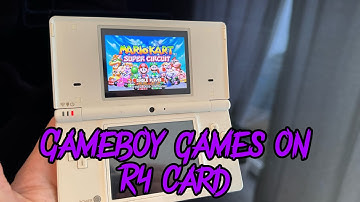 How to play GameBoy games on R4 Card! (ULTIMATE GUIDE)