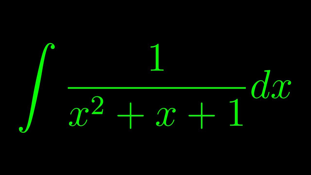 Integral Of 1 x 2 X 1 YouTube Integral Of 1 x 2 X 1 YouTube
