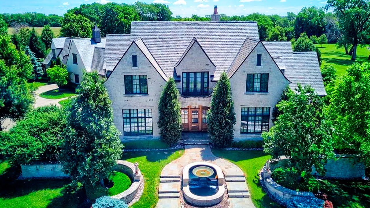 Luxurious expensive mansions in Kansas. Real estate tour. YouTube