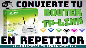 Como Convierte Router [TP-LINK] en repetidor WIFI SIN CABLES 100% inalambrico - Metodo facil 2023