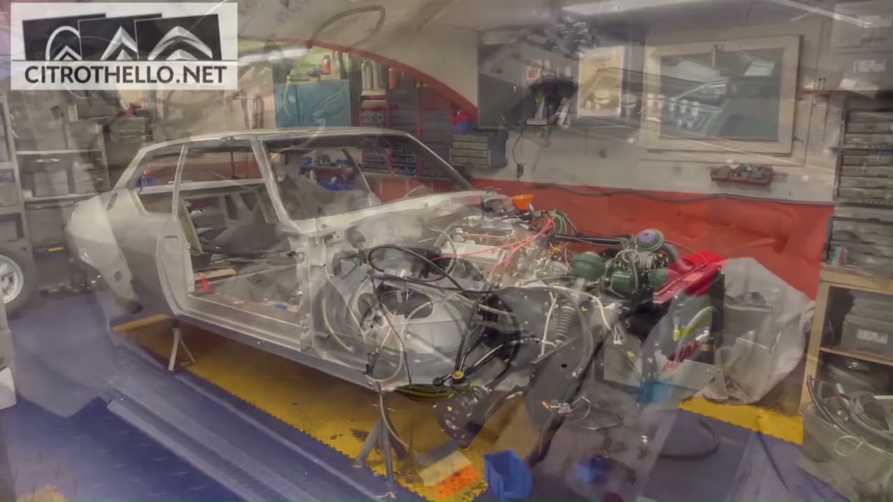 CITROEN SM 1971 FRANCOIS RESTORATION. OLDTIMER CARS  05.