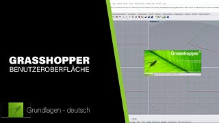 Grasshopper Tutorial - Grundlagen (deutsch) // Parametric Innovations | Benutzeroberfläche, Daten