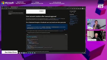 Today we will add approval management to #azuread self-service sign up with @wiele and our specia...