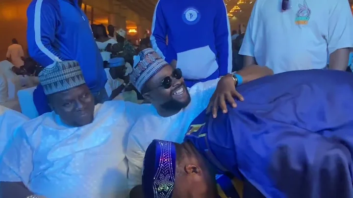 FEMI ADEBAYO AND PASUMA AT ALAO MALAIKA 50TH BIRTHDAY CELEBRATION
