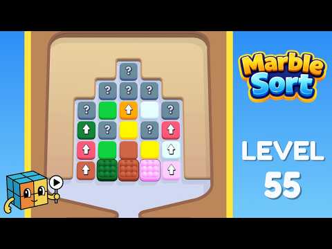 Marble Sort level 55 walkthrough video cover