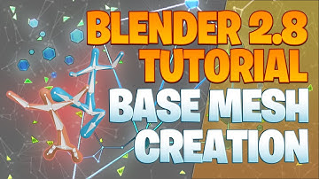 Creating a base mesh for animation - Blender 2.8 Tutorial