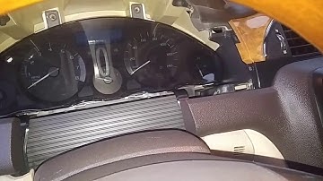 Buick Enclave instrument cluster removal