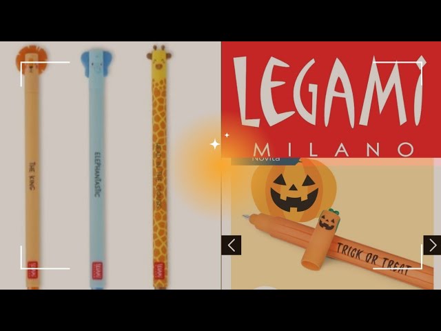 Legami Milano Limited Edition San Valentino New Erasable Pens 🥰#shorts # legami #stationery 