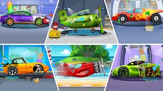 Kids Car Wash Service Auto Workshop Garage screenshot 2