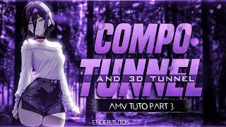HOW TO DO COMPOSITION AND MAKE 3D TUNNEL [ AMV TUTORIAL 3 ] ALIGHT MOTION